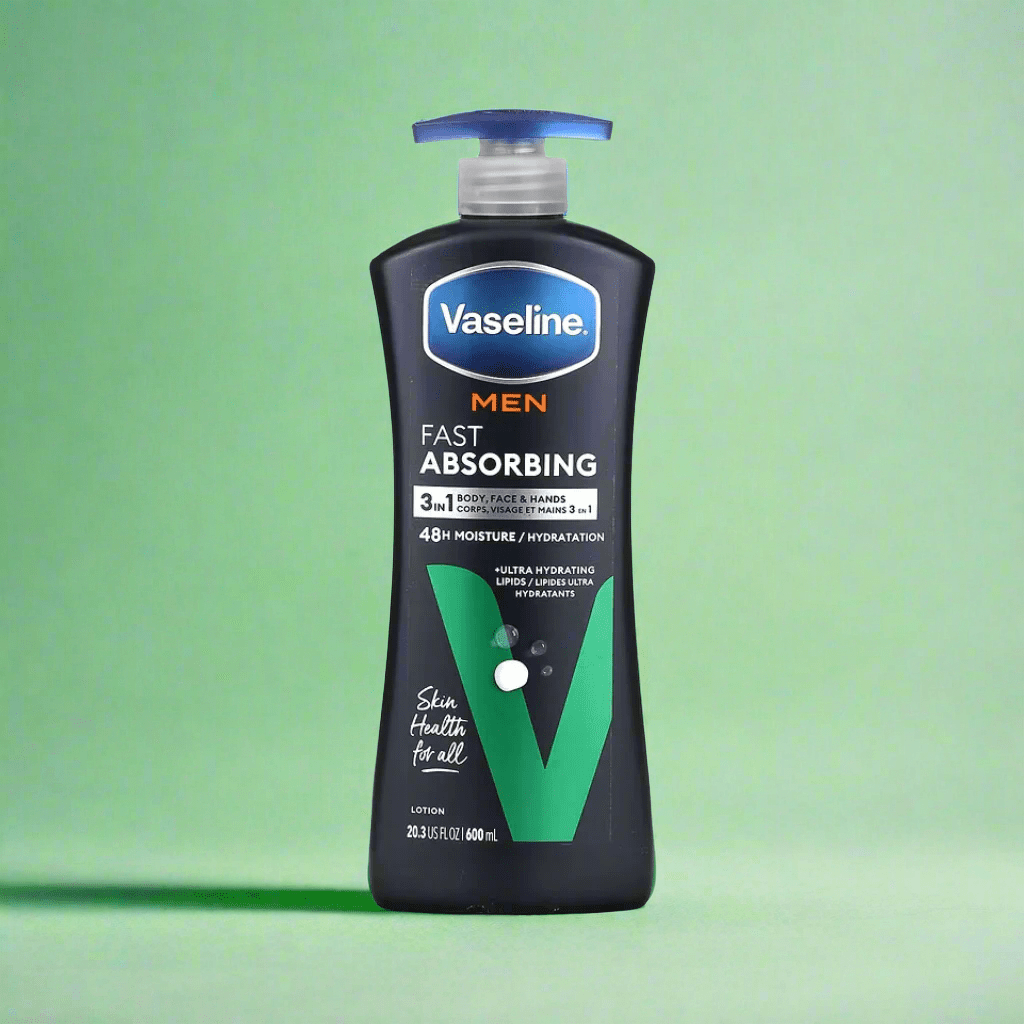 Look Alyfe Vaseline Men Fast Absorbing Body Lotion - 600ml
