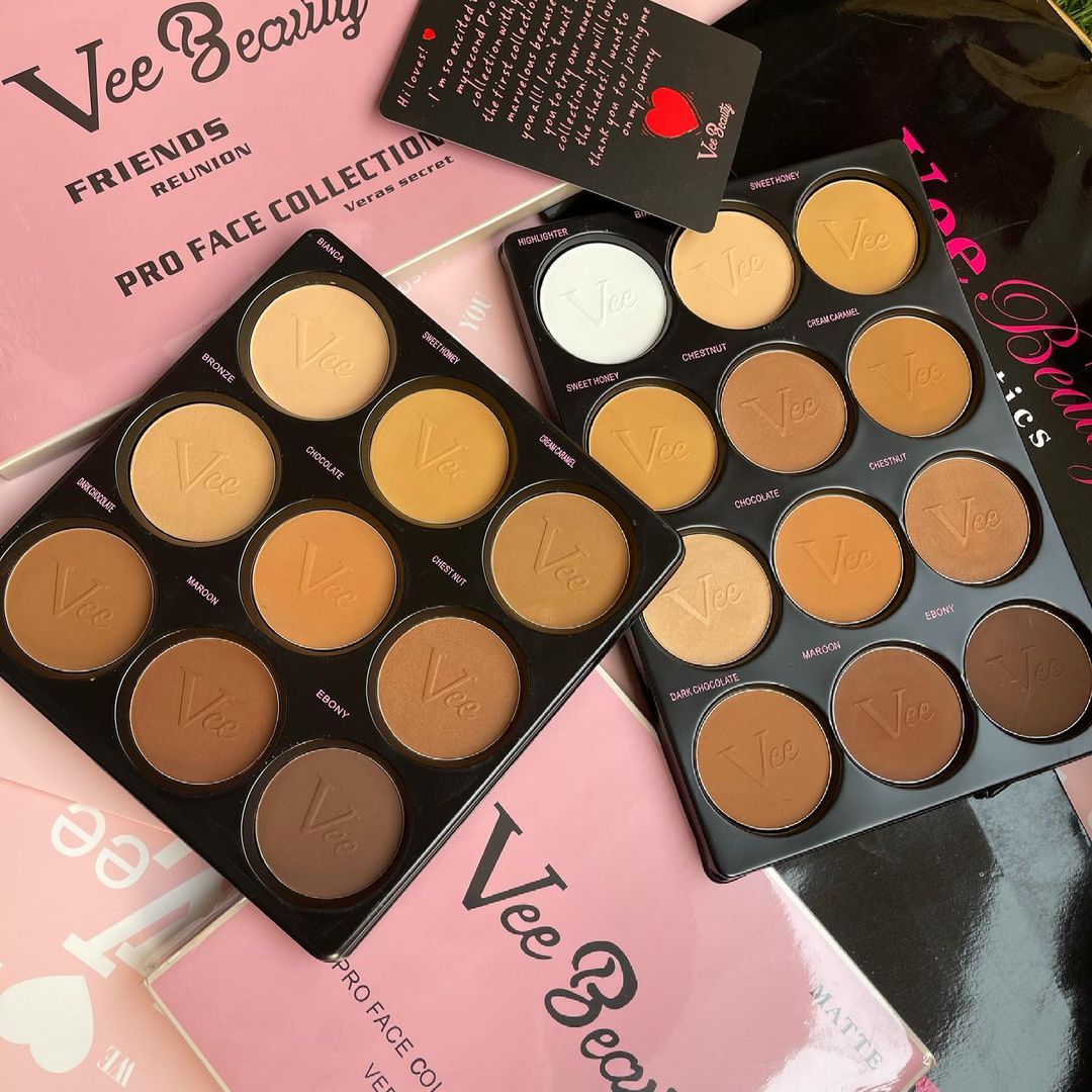 Look Alyfe Vee Beauty 12 in 1 Powder Palette