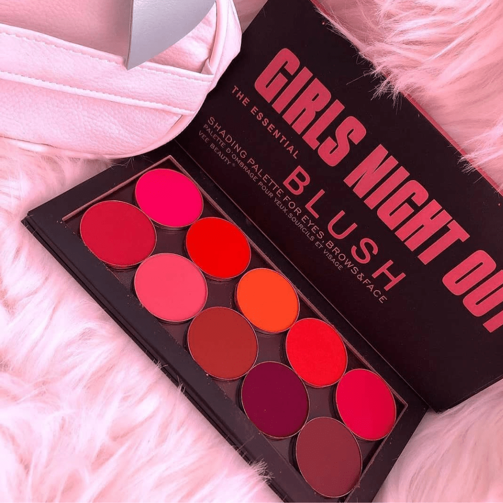 Look Alyfe Vee Beauty Girls Night Out 2 Blush Palette