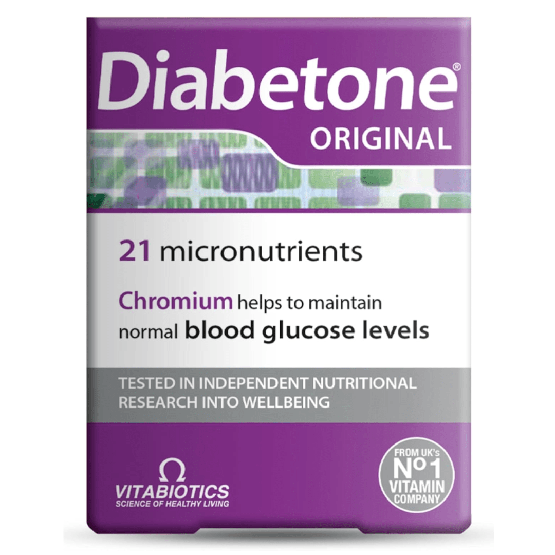 Look Alyfe Vitabiotics Diabetone Original 21 Micro Nutrients - 30 Capsules