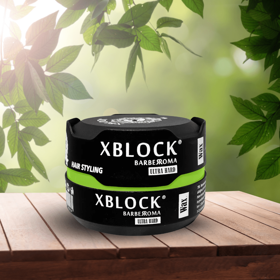 Look Alyfe X Block Green Unisex Hair Styling Wax - 150ml