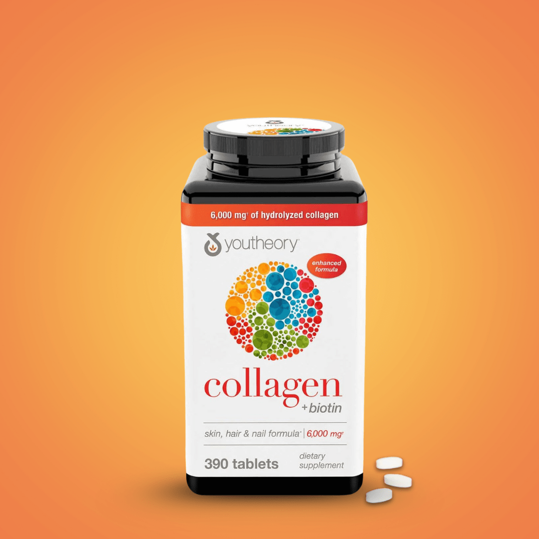 Look Alyfe Youtheory Advanced Collagen Plus Biotin Supplement - 6000mg