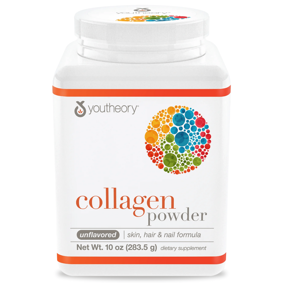 Look Alyfe Youtheory Collagen Plus Biotin Powdered Unflavoured Supplement - 283.5g