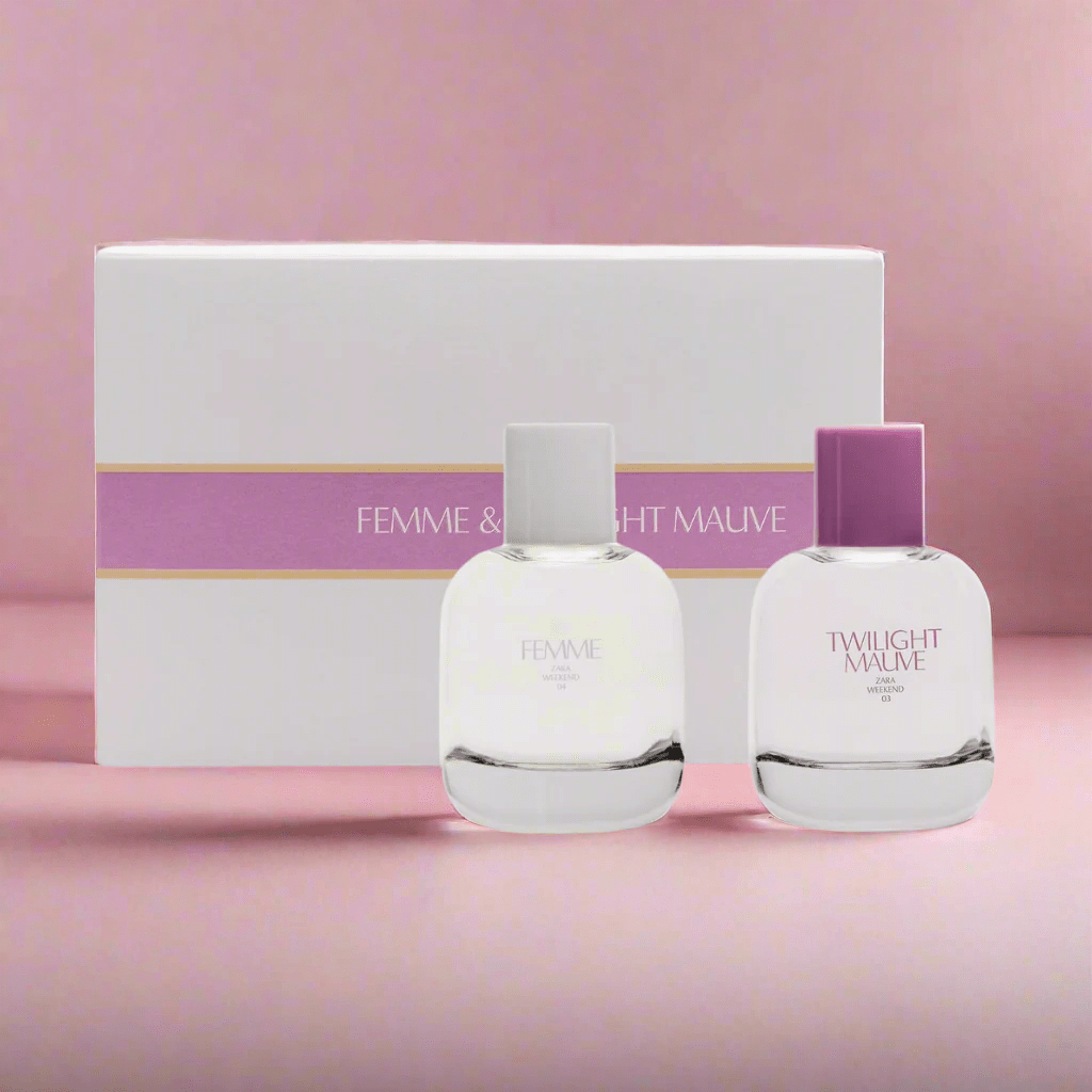 Look Alyfe Zara Femme + Twilight Mauve Eau de Toilette - 2 x 90ml