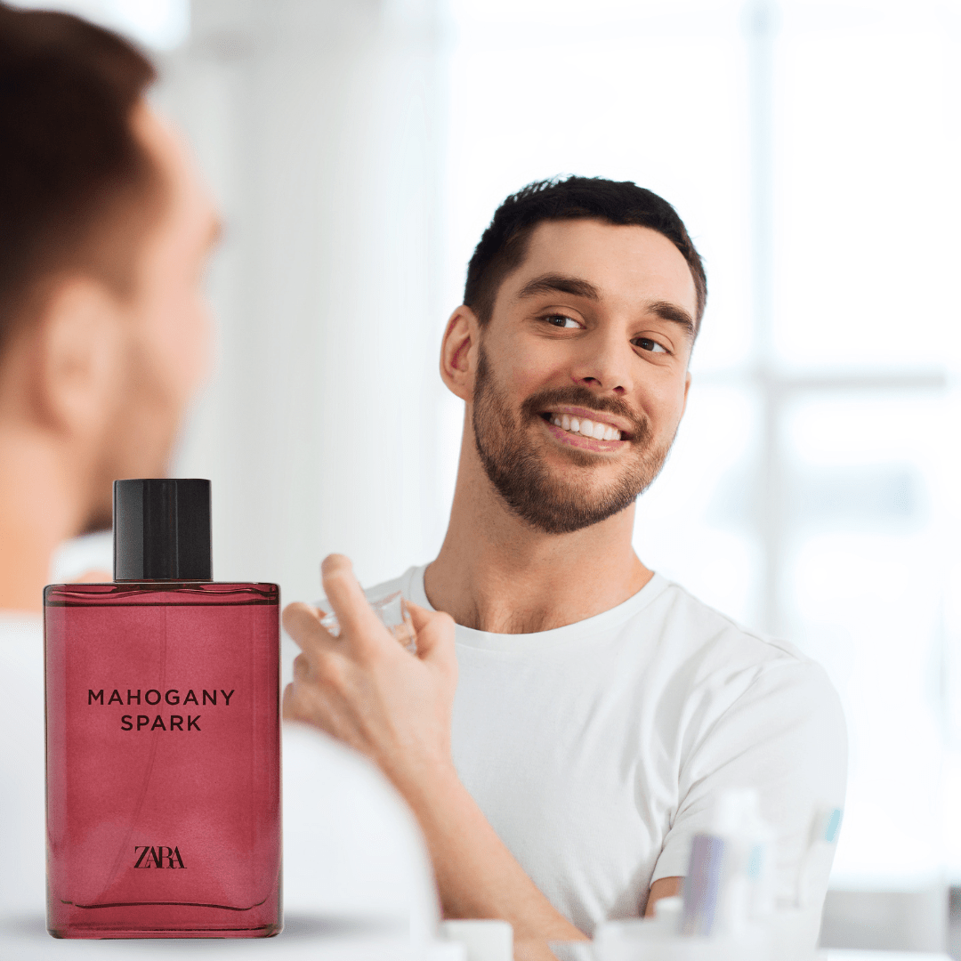 Look Alyfe Zara Man Mahogany Spark Eau De Toilette For Men - 90ml