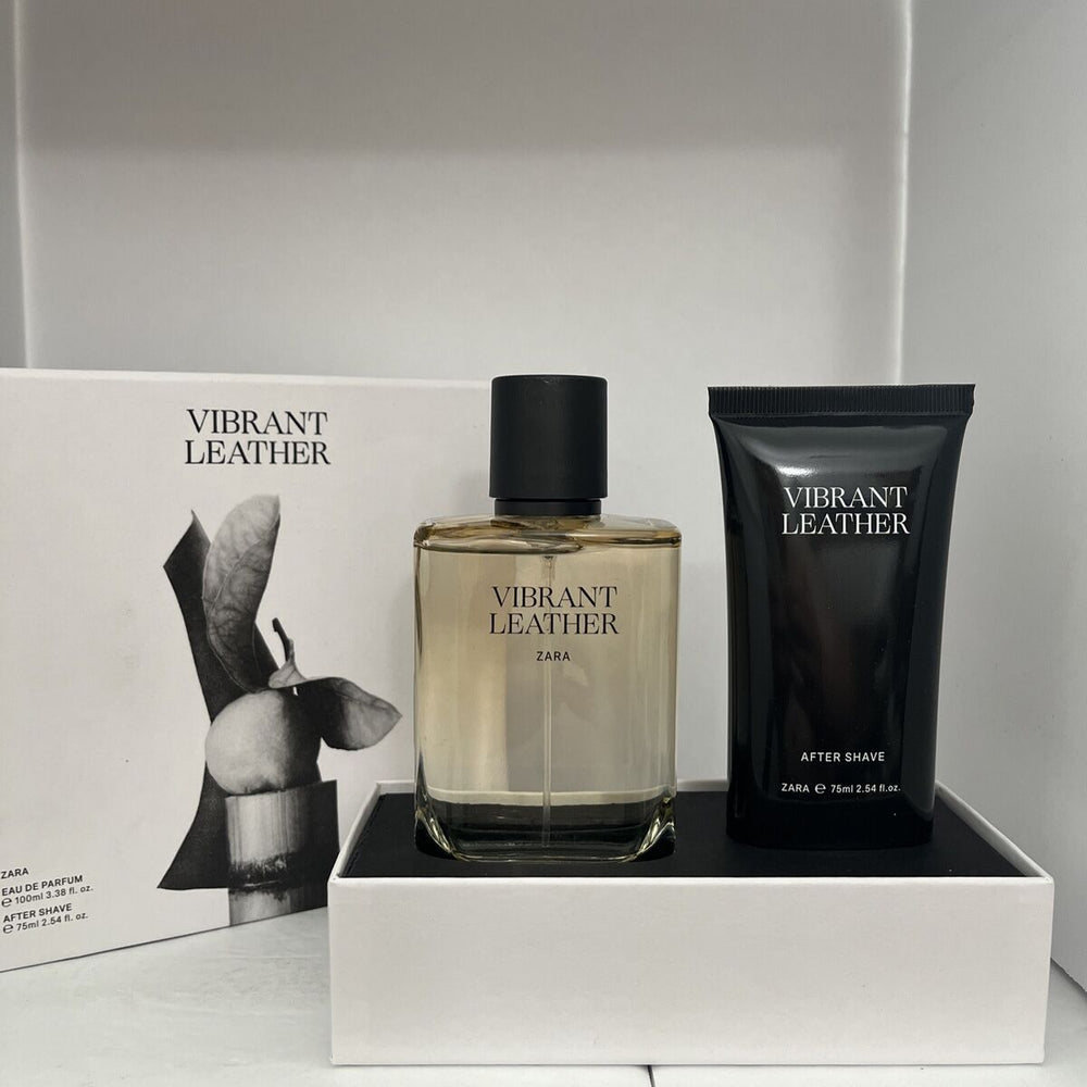 Look Alyfe Zara Vibrant Leather Eau de Parfum + Aftershave Combo