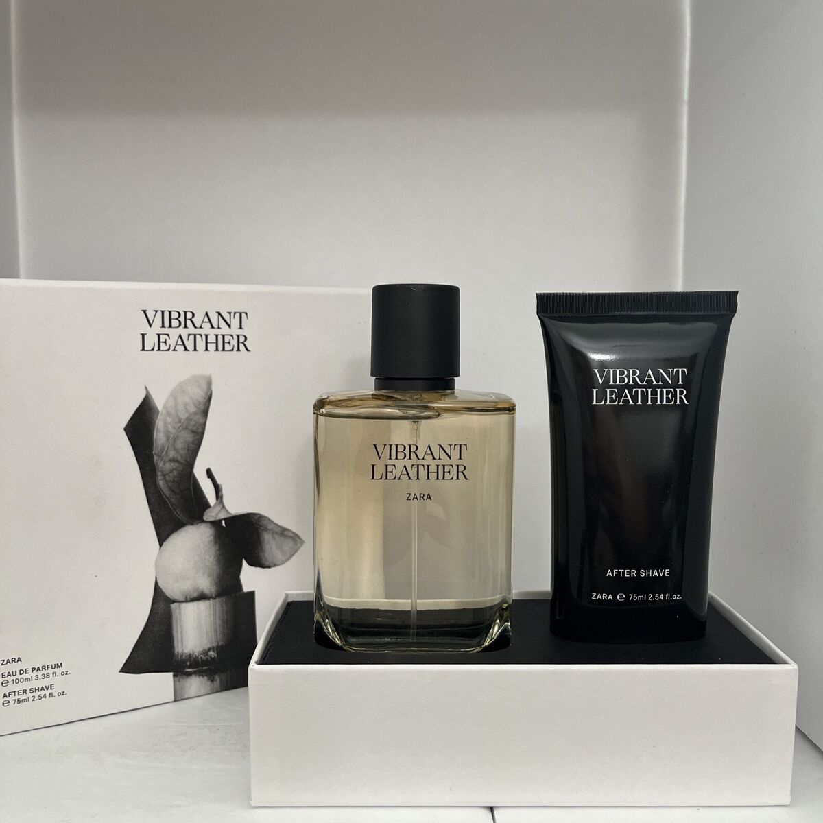 Look Alyfe Zara Vibrant Leather Eau de Parfum + Aftershave Combo