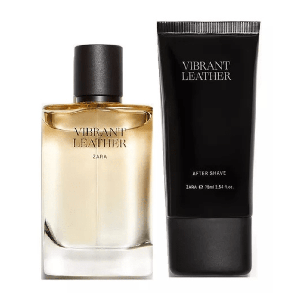 Look Alyfe Zara Vibrant Leather Eau de Parfum + Aftershave Combo