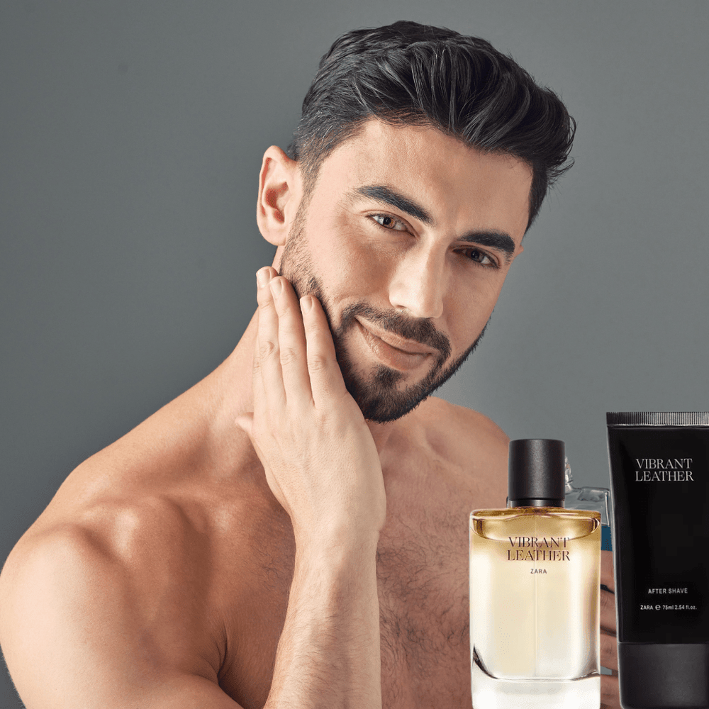 Look Alyfe Zara Vibrant Leather Eau de Parfum + Aftershave Combo