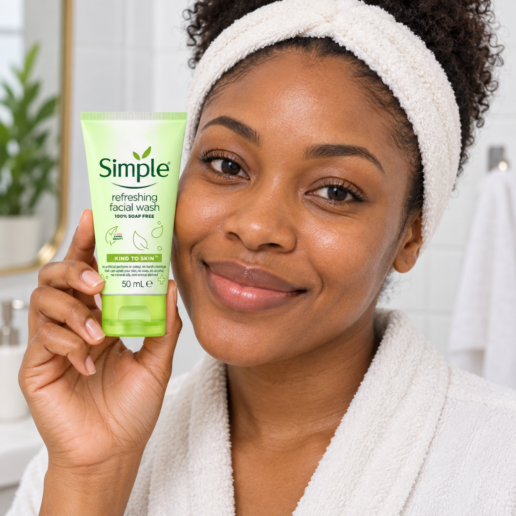 Simple Kind to Skin Refreshing Facial Gel Wash 50ml