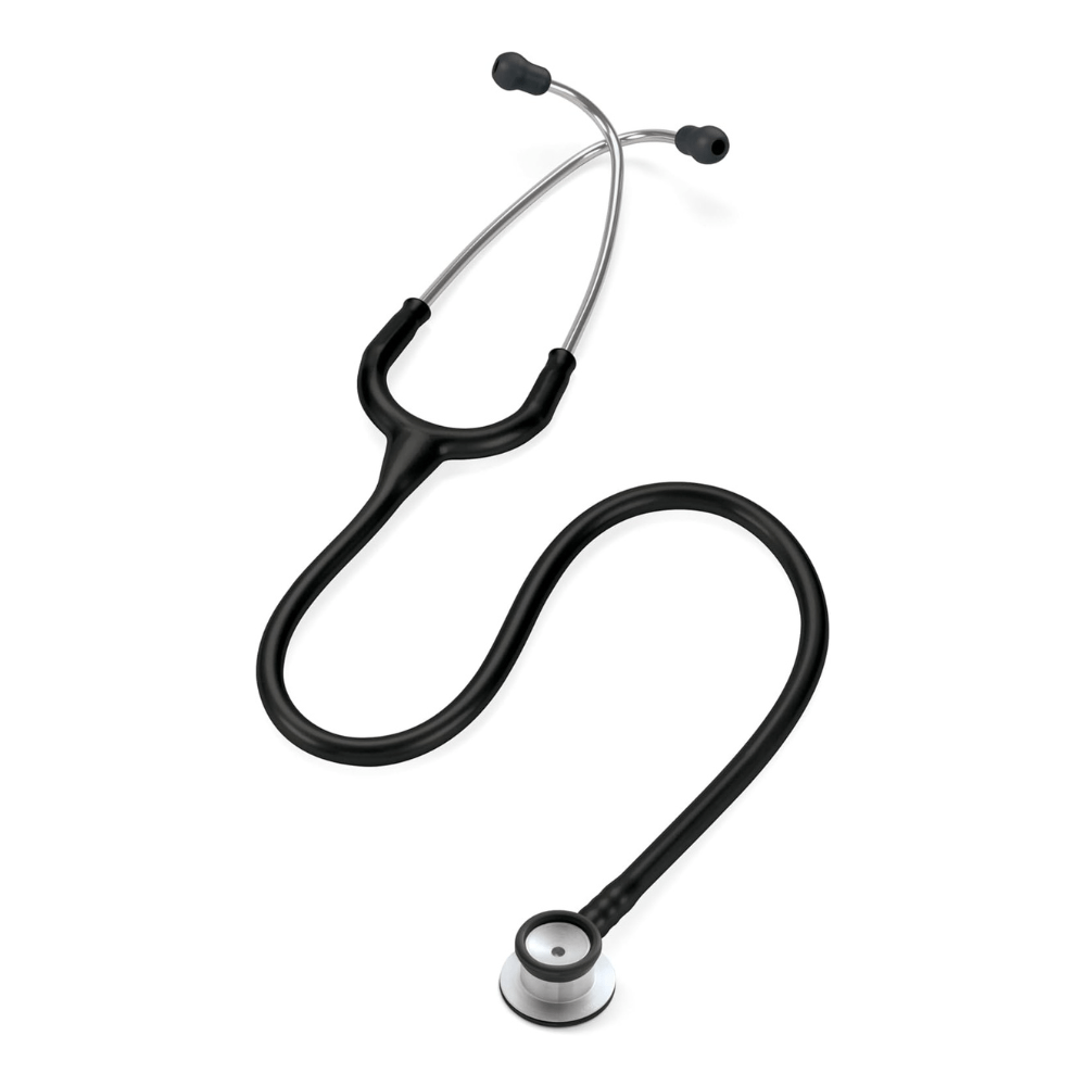 Look Alyfe 3M Littmann Classic II Infant Stethoscope 28" Standard Chestpiece - Black Tube 2114