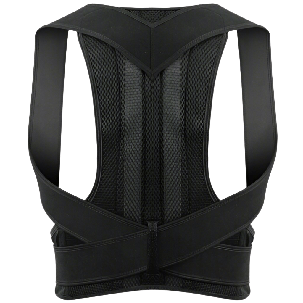 Look Alyfe Adjustable Back Pain Brace Posture Corrector Belt - NY-48