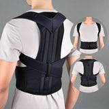 Look Alyfe Adjustable Back Pain Brace Posture Corrector Belt - NY-48