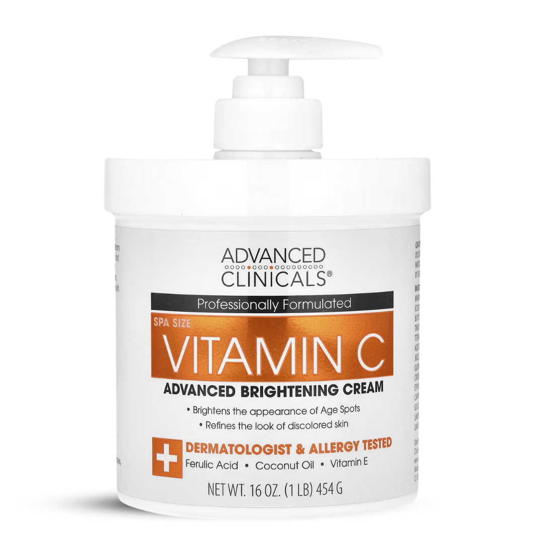 Look Alyfe Advanced Clinicals Vitamin C Advanced Brightening Face And Body Cream - 454g