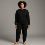 Look Alyfe AeroLite Fleece-Lined Relaxed Fit Sweatshirt & Jogger Set