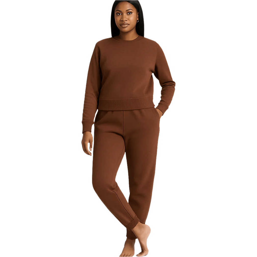 Look Alyfe AeroLite Fleece-Lined Relaxed Fit Sweatshirt & Jogger Set