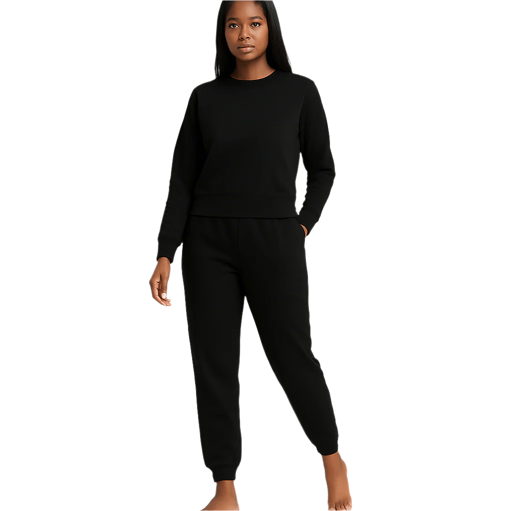 Look Alyfe AeroLite Fleece-Lined Relaxed Fit Sweatshirt & Jogger Set