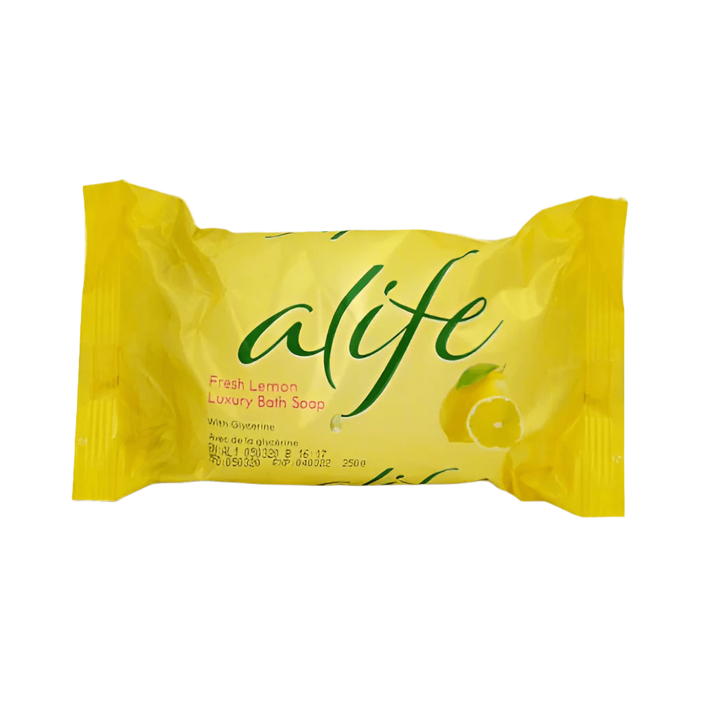 Look Alyfe Alife Fresh Lemon Luxury Bar Soap With Glycerine - 100g