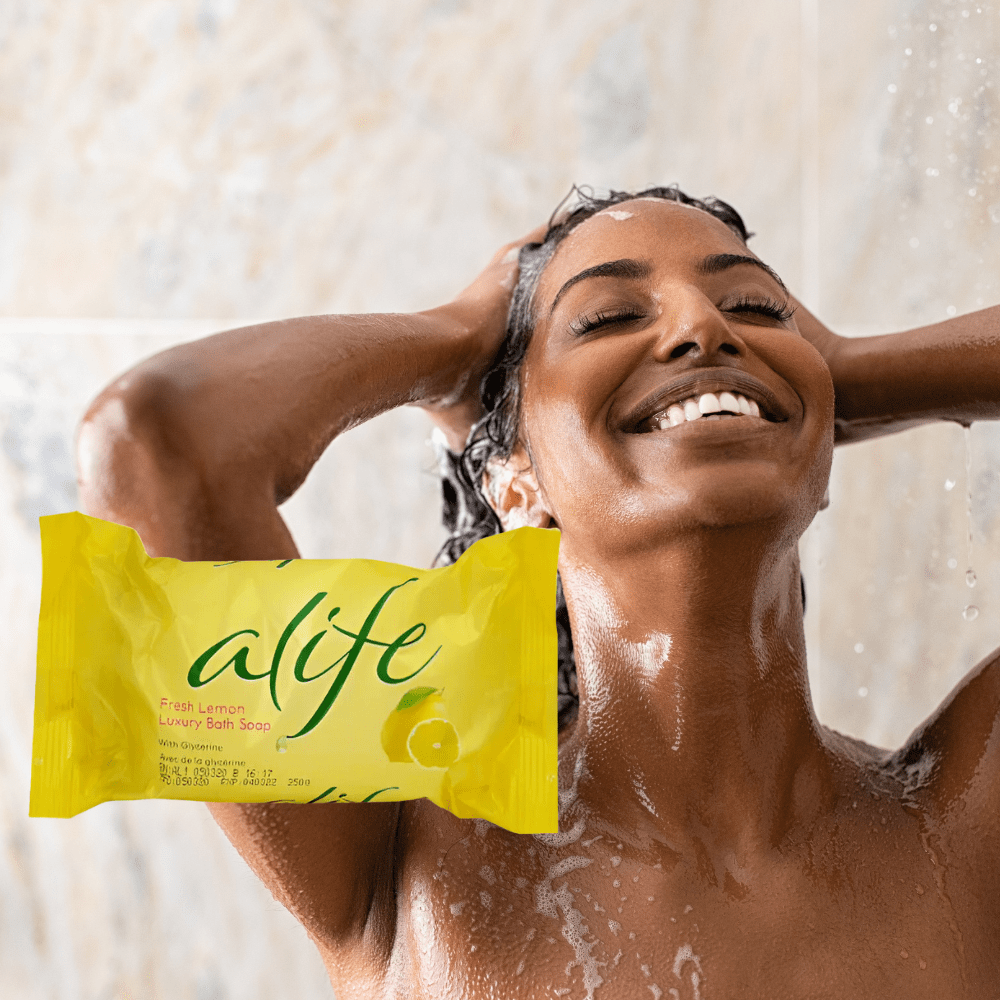 Look Alyfe Alife Fresh Lemon Luxury Bar Soap With Glycerine - 100g