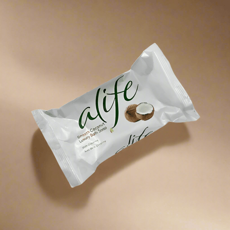 Look Alyfe Alife Smooth Coconut Luxury Bar Soap With Glycerine - 250g