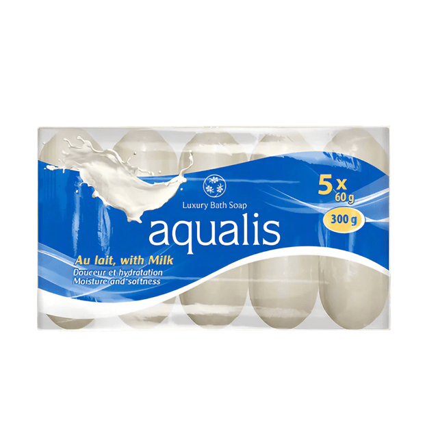 Look Alyfe Aqualis 5-Pieces Bath Soap With Milk - 300g