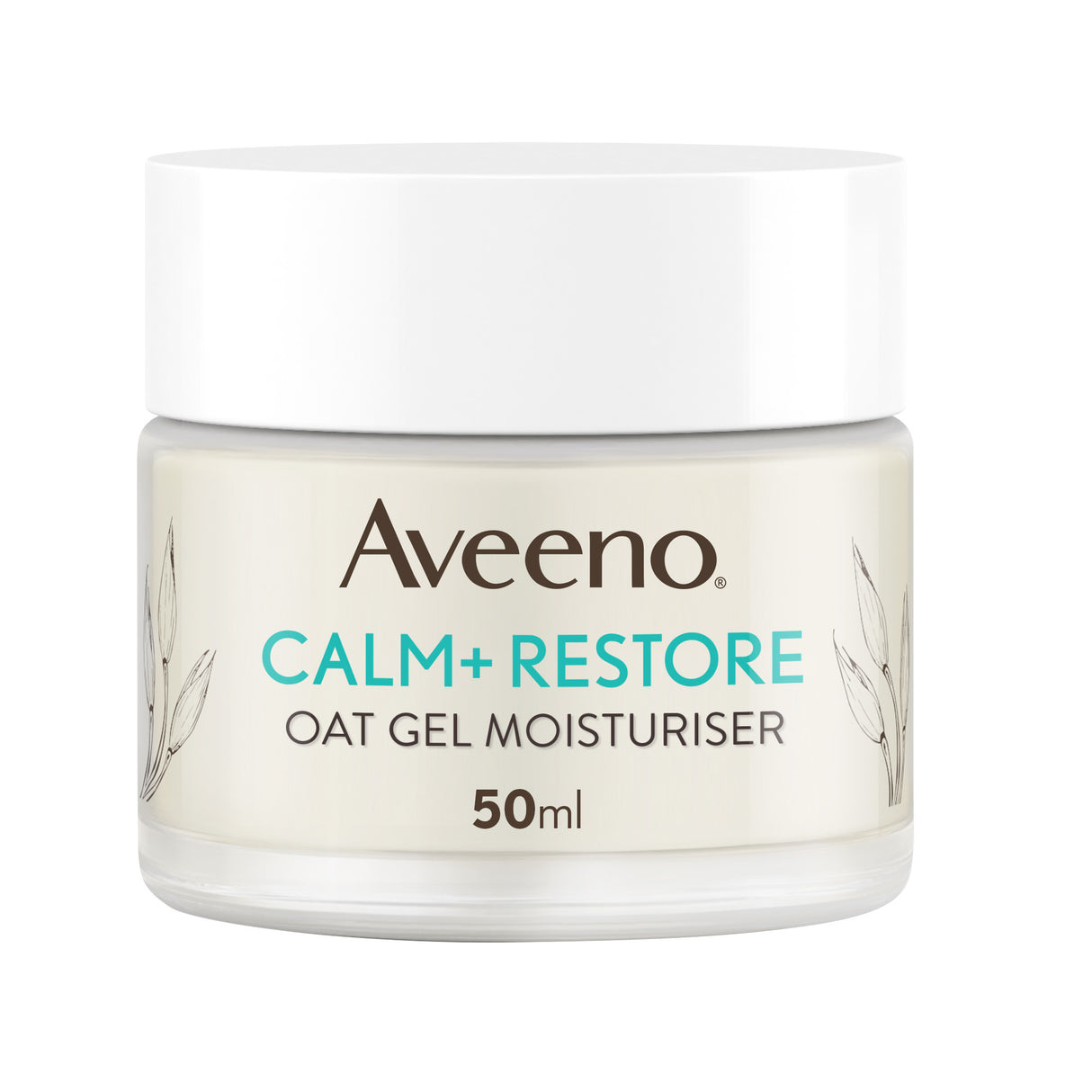 Look Alyfe Aveeno Face Calm + Restore Oat Gel Moisturizer - 50ml