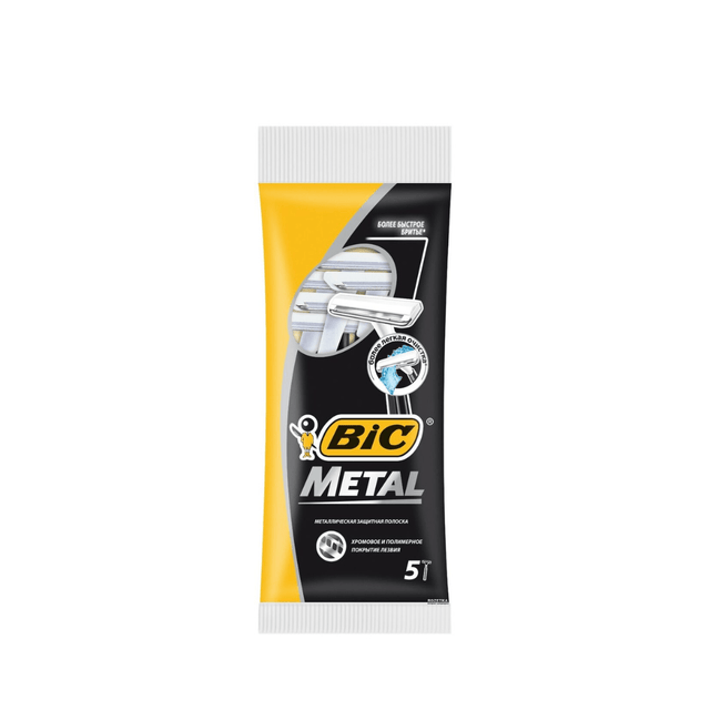 Look Alyfe BIC 5-Pieces Metal Disposable Razor Blades