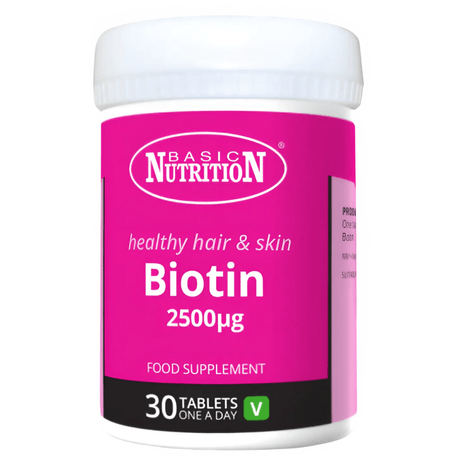 Look Alyfe Basic Nutrition Biotin Food Supplement - 30 Tablets