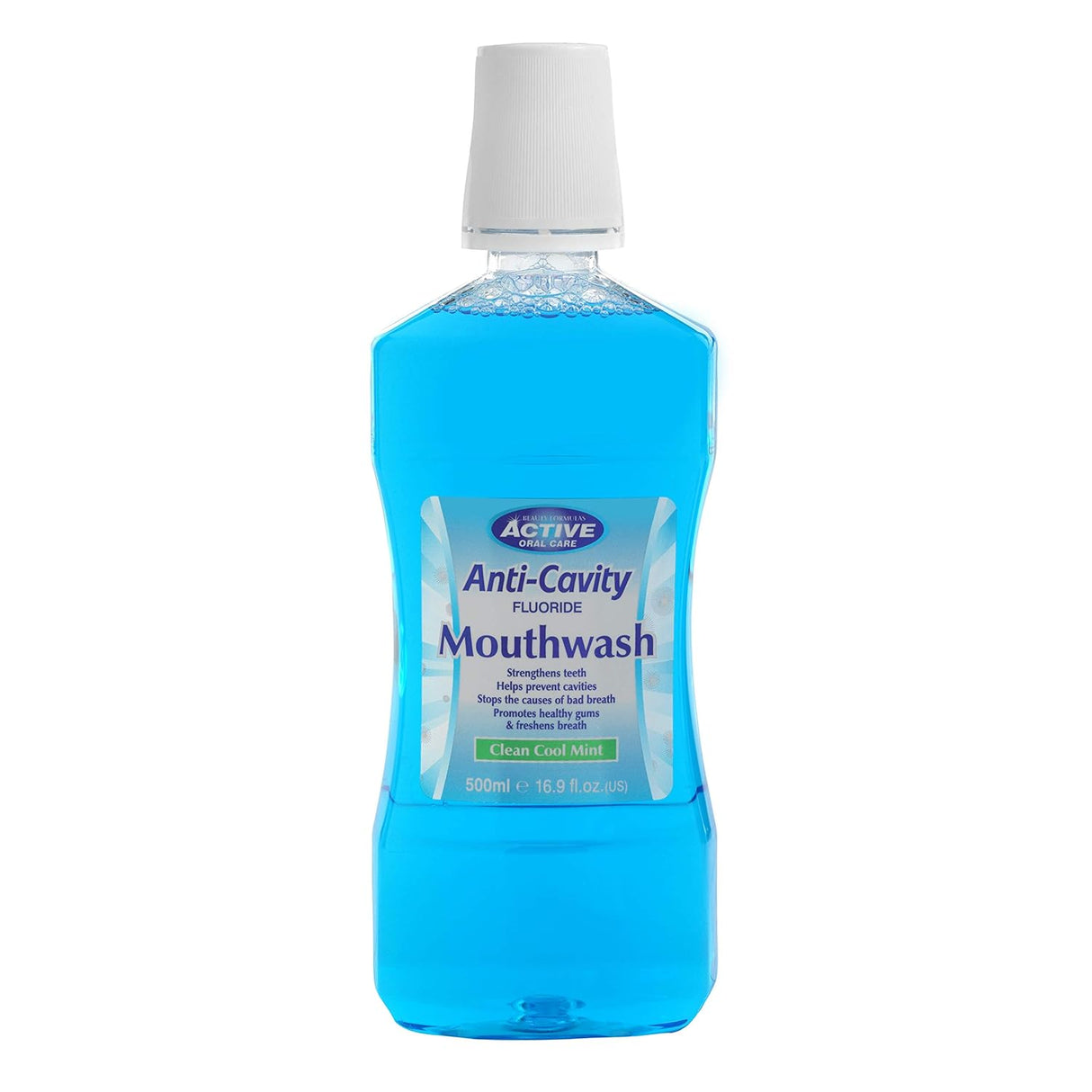 Look Alyfe Beauty Formulas Active Cool Mint Anti-Cavity Mouthwash - 500ml