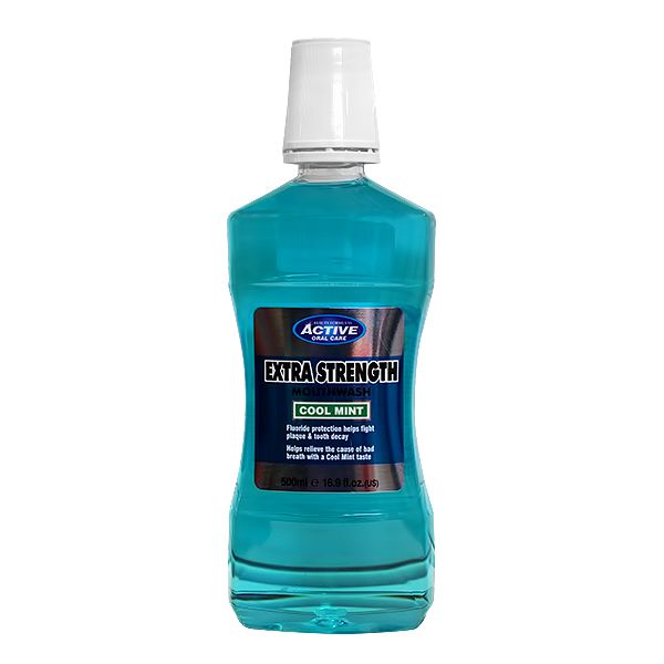 Look Alyfe Beauty Formulas Active Cool Mint Extra Strength Mouthwash - 500ml