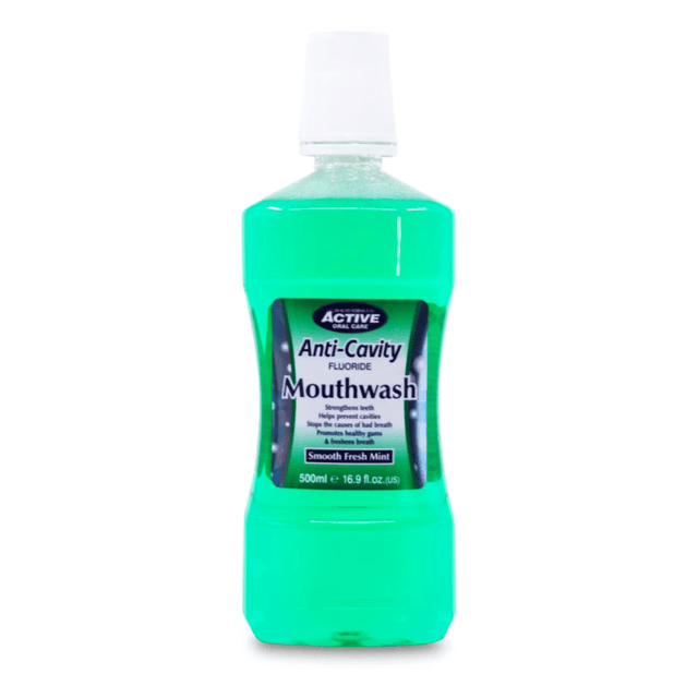 Look Alyfe Beauty Formulas Active Fresh Mint Anti-Cavity Mouthwash - 500ml