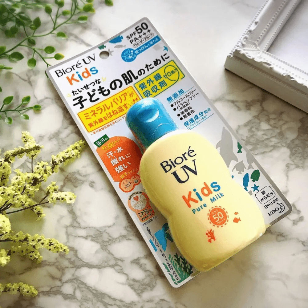 Look Alyfe Biore UV Kids Pure Milk Sunscreen SPF50+ - 70ml