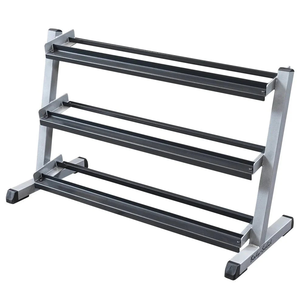 Look Alyfe Body Solid 3 Tier Dumbbell Rack - GDR48