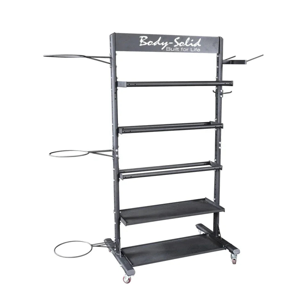 Look Alyfe Body Solid Multi Accessory Storage Tower - GAR250