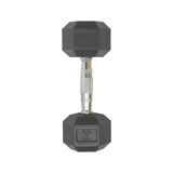 Look Alyfe Body Solid Rubber Coated Hexagon Dumbbells - HEXRU