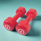 Look Alyfe Body Solid Tools Vinyl Dumbbells - BSTVDK