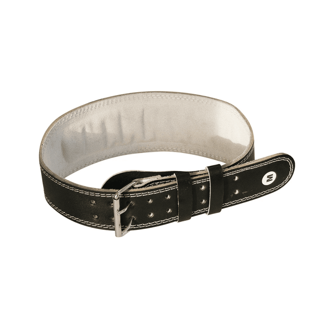 Look Alyfe Body Trading Weight Lifting Comfort Black Leather Belt - BE105