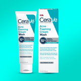 Look Alyfe Cerave Acne Foaming Cream Wash with 10% BPO For Face And Body - 150ml