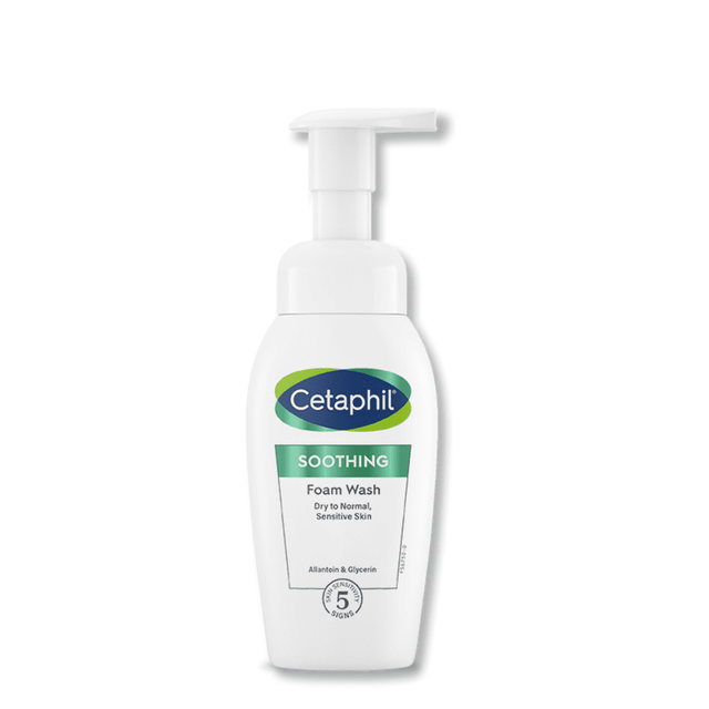 Look Alyfe Cetaphil Soothing Foam Wash For Dry To Normal Sentitive Skin - 200ml