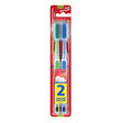 Look Alyfe Colgate Medium Double Action Toothbrush - Value Pack