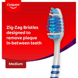 Look Alyfe Colgate Medium Zig Zag Toothbrush