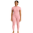 Look Alyfe ContourFlex Seamless Half-Zip Short-Sleeve Full-Length Jumpsuit