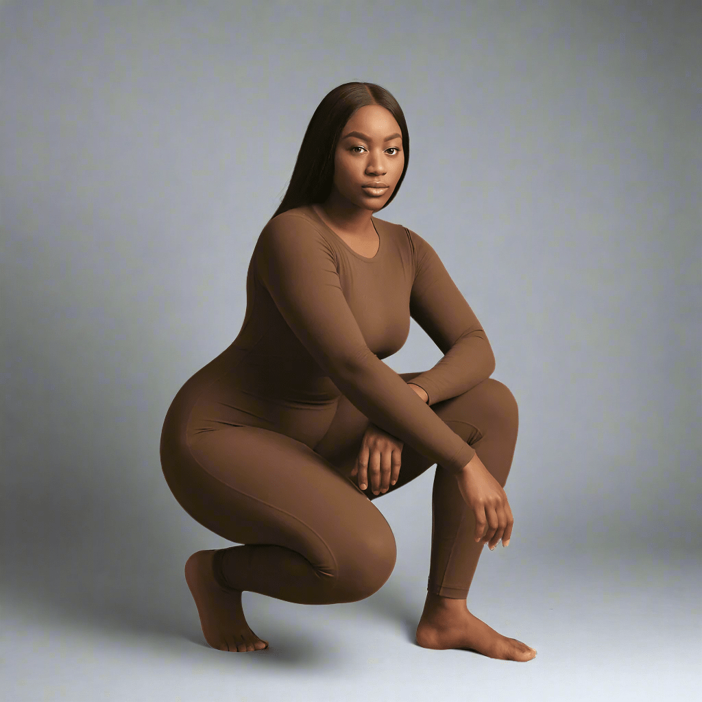 Look Alyfe ContourFlex Seamless Open-Back Jumpsuit – Long Sleeve Edition