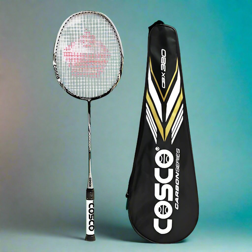 Look Alyfe Cosco Multicolor Strung Aluminum Badminton Racquet - CBX-320