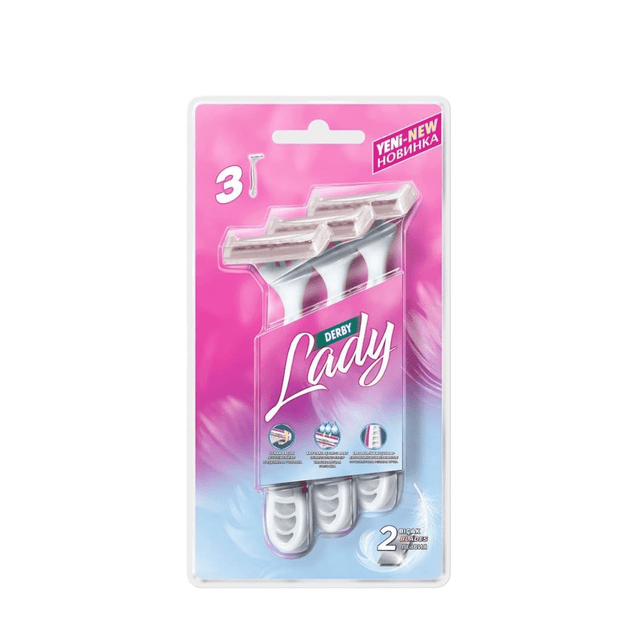 Look Alyfe Derby Lady 3-Piece Razor Blades