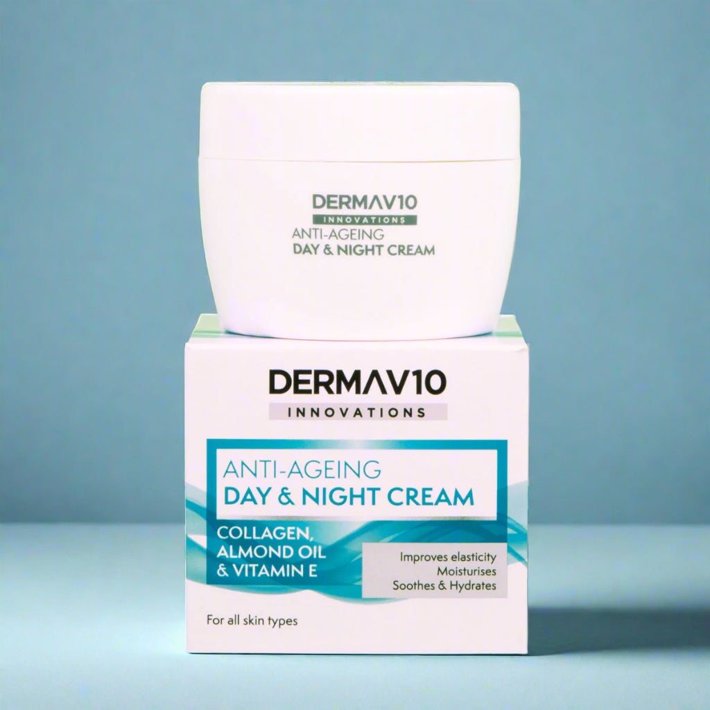 Look Alyfe DermaV10 Innovation Anti-Ageing Day & Night Cream with Collagen - 50ml