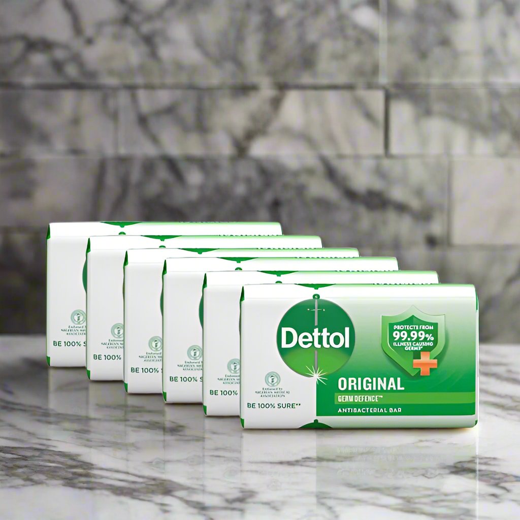 Look Alyfe Dettol Original Anti-Bacterial Bar Soap - 110g