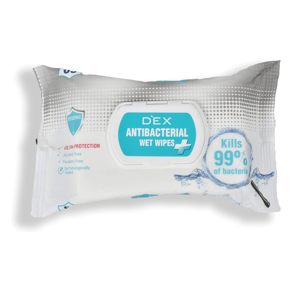 Look Alyfe Dex Anti-Bacterial Wet Wipes - 60 Sheets