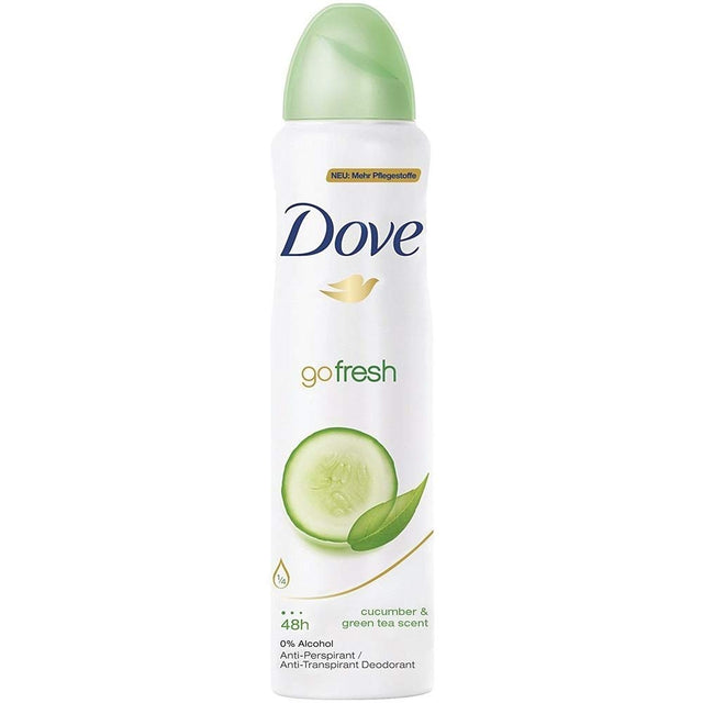 Look Alyfe Dove Go Fresh Cucumber & Green Tea Anti-Perspirant Deodorant Spray - 250ml