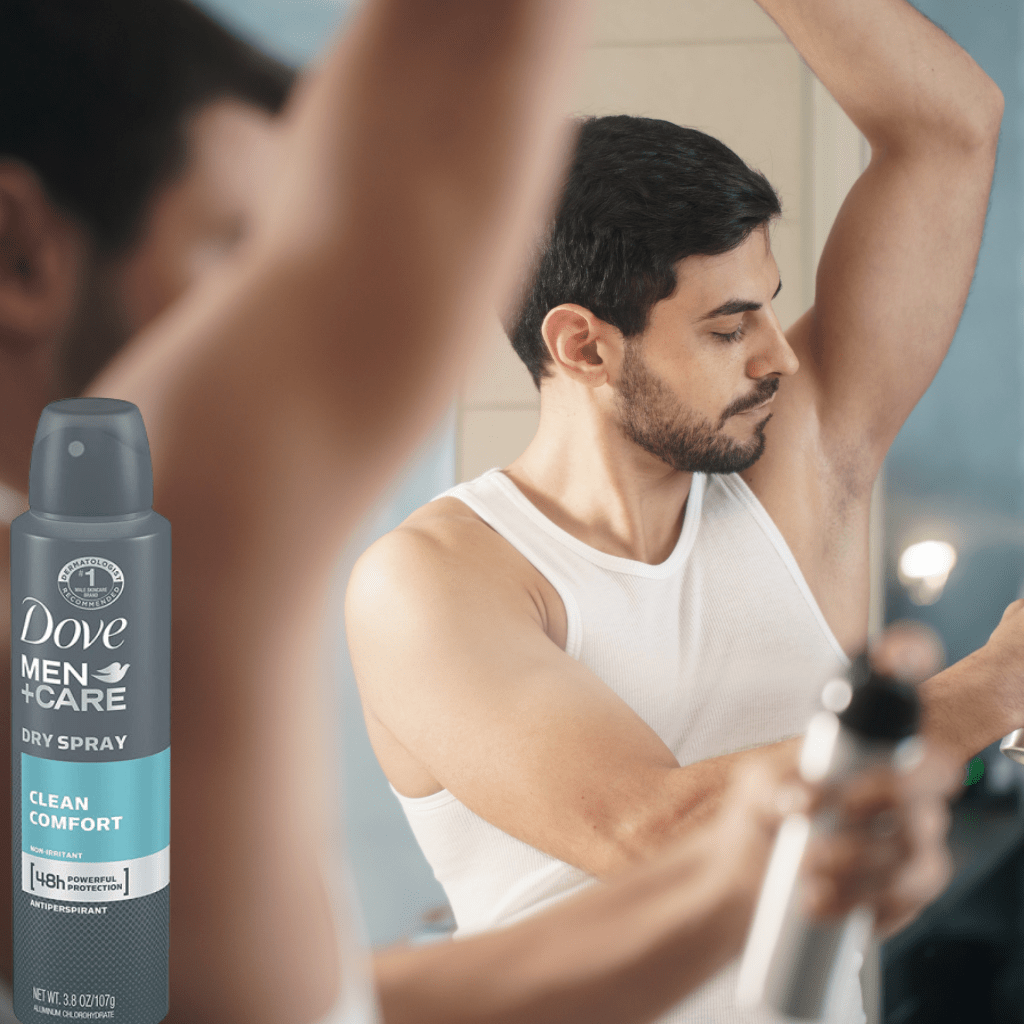 Look Alyfe Dove Men + Care Clean Comfort Anti-Perspirant Deodorant Spray - 250ml